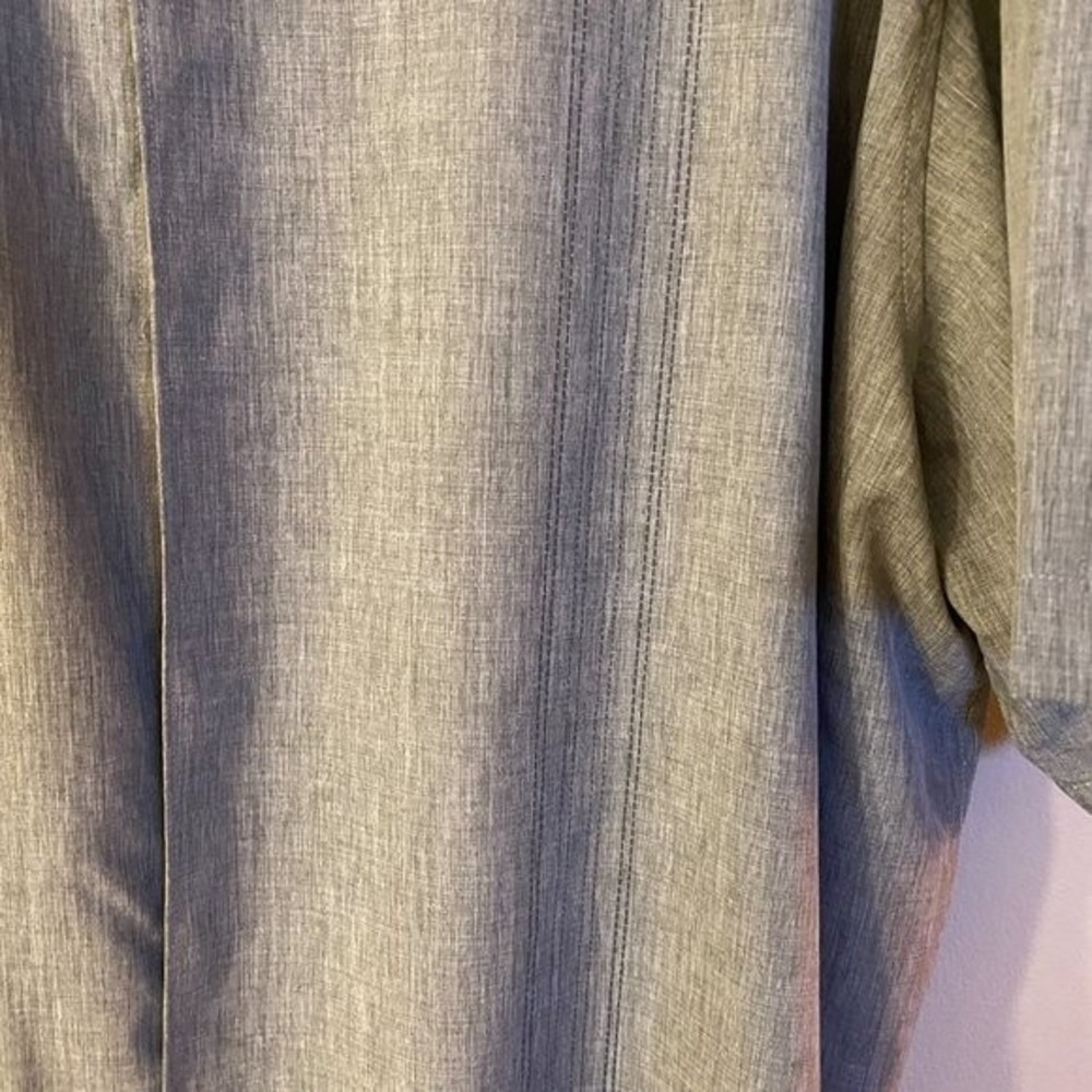 Café Luna, Men's SS Shirt, 3XL, Gray, 60% Linen, 40% Cotton - Picture 5 of 6